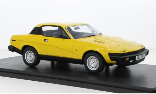 Diecast model cars Triumph TR7 1/18 Cult Scale Models yellow RHD 1980 Triumph TR7 1/18 Cult Scale Models yellow RHD 1980 diecast model cars