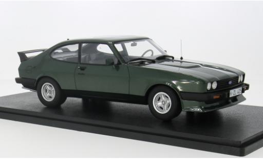 Diecast model cars Ford Capri 1/18 Cult Scale Models 2.8 Turbo grün 1981 1:18 Ford Capri 1/18 Cult Scale Models 2.8 Turbo grün 1981 1:18 diecast model cars
