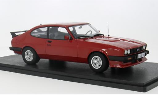 Diecast model cars Ford Capri 1/18 Cult Scale Models 2.8 Turbo rot 1981 1:18 Ford Capri 1/18 Cult Scale Models 2.8 Turbo rot 1981 1:18 diecast model cars