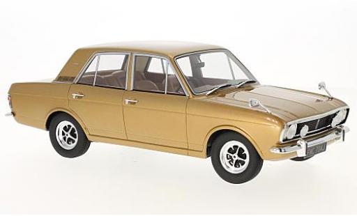 Diecast model cars Ford Cortina 1/18 Cult Scale Models 1600E gold RHD 1970 sans Vitrine Ford Cortina 1/18 Cult Scale Models 1600E gold RHD 1970 sans Vitrine diecast model cars