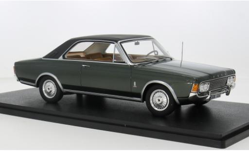 Diecast model cars Ford Taunus 1/18 Cult Scale Models P7b 17M Coupe grün 1969 1:18 Ford Taunus 1/18 Cult Scale Models P7b 17M Coupe grün 1969 1:18 diecast model cars