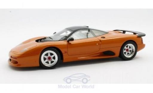 Diecast model cars Jaguar XJ 1/18 Cult Scale Models -R metallic orange RHD 1990 Jaguar XJ 1/18 Cult Scale Models -R metallic orange RHD 1990 diecast model cars