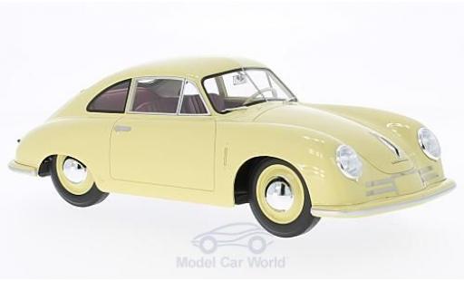 Porsche 356 1/18 Cult Scale Models -2 Gmünd yellow 1948 ohne Vitrine diecast model cars