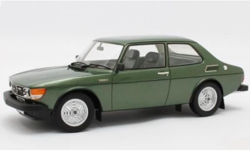Diecast model cars Saab 99 1/18 Cult Scale Models Turbo metallic green 1978 Saab 99 1/18 Cult Scale Models Turbo metallic green 1978 diecast model cars