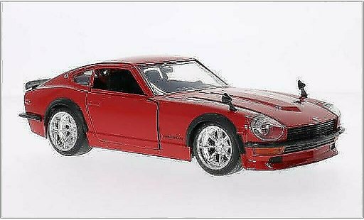 Datsun 240Z tuning 1/24 Jada Toys red 1972 diecast model cars
