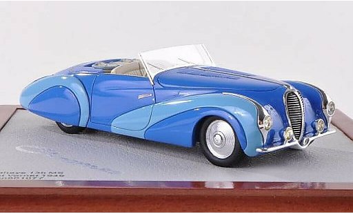 Delahaye 135 Cabriolet 1/43 Chromes MS Convertible Faget Varnet blue/blue 1949 diecast model cars
