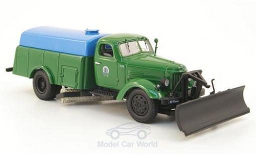 Diecast model cars Zil 164 1/43 DIP Models ZIL A green/blue PM-10 Strassenreinigung-Winter Zil 164 1/43 DIP Models ZIL A green/blue PM-10 Strassenreinigung-Winter diecast model cars