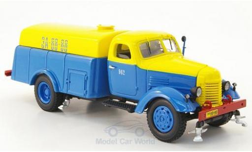 Diecast model cars Zis 150 1/43 DIP Models ZIS PM-8 blue/yellow Straßenreinigung Zis 150 1/43 DIP Models ZIS PM-8 blue/yellow Straßenreinigung diecast model cars