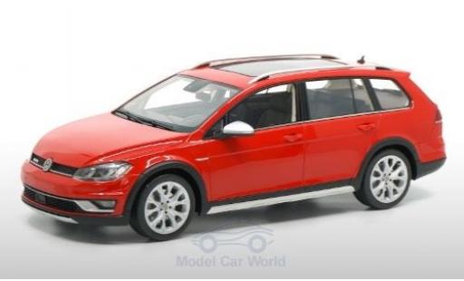 Diecast model cars Volkswagen Golf 1/18 DNA Collectibles VII Alltrack red 2015 Volkswagen Golf 1/18 DNA Collectibles VII Alltrack red 2015 diecast model cars