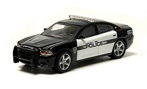 Dodge Charger police 1/64 Greenlight Sandwich Massachusetts (USA) 2012 diecast model cars
