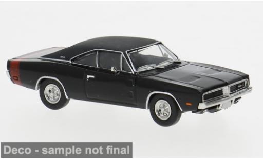 Dodge Charger 1/87 Brekina schwarz 1969 1:87 diecast model cars