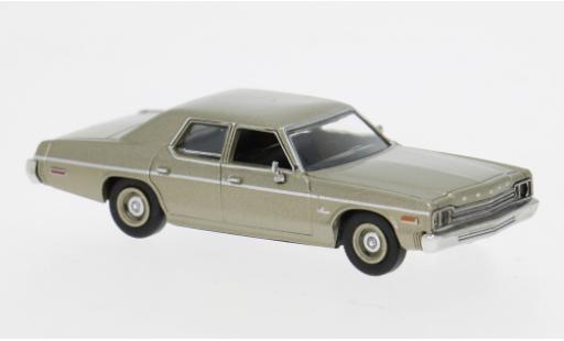 Dodge Monaco 1/87 Brekina gold 1974 1:87 diecast model cars