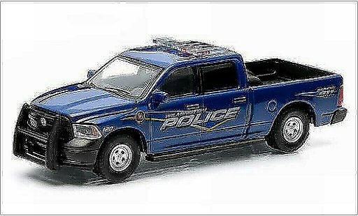 Dodge RAM police 1/64 Greenlight 1500 Wilmington 2014 diecast model cars