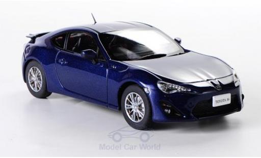 Diecast model cars Toyota 86 1/43 Ebbro metallic blue RHD Toyota 86 1/43 Ebbro metallic blue RHD diecast model cars