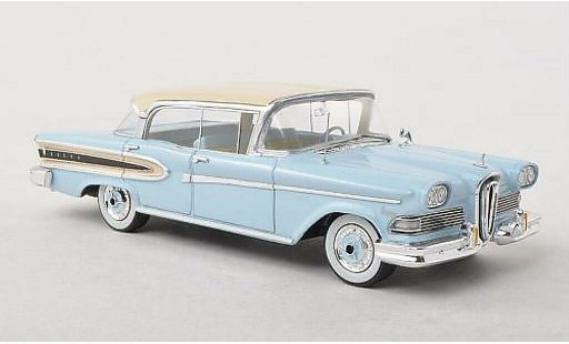 Edsel Citation Berline 1/43 Spark 4-Door Hardtop Sedan blue/beige 1958 diecast model cars