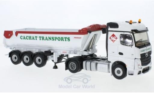 Mercedes Actros 1/43 Eligor 2 Cachat Rundmulden-Sattelzug diecast model cars