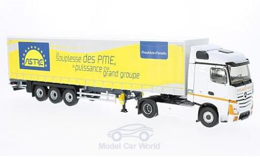 Diecast model cars Mercedes Actros 1/43 Eligor 2 Tautliner Astre ohne Vitrine Mercedes Actros 1/43 Eligor 2 Tautliner Astre ohne Vitrine diecast model cars