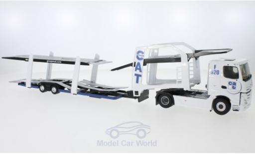 Diecast model cars Mercedes Actros 1/43 Eligor 2 CAT Autotransporter Mercedes Actros 1/43 Eligor 2 CAT Autotransporter diecast model cars