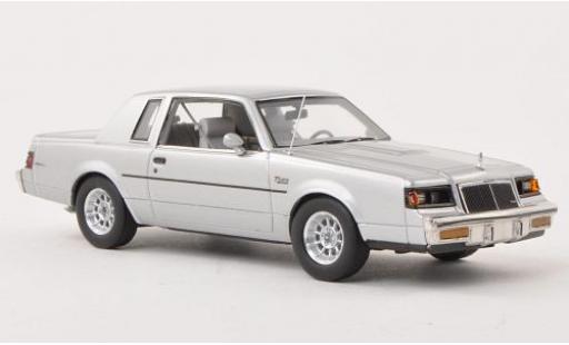Diecast model cars Buick Regal 1/43 Ertl T-Type grey 1986 Buick Regal 1/43 Ertl T-Type grey 1986 diecast model cars