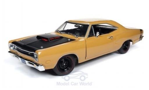 Diecast model cars Dodge Coronet 1/18 Ertl Super Bee beige/black 1969 Dodge Coronet 1/18 Ertl Super Bee beige/black 1969 diecast model cars
