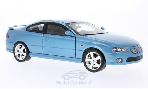 Diecast model cars Pontiac GTO 1/18 Ertl metallic blue 2004 Pontiac GTO 1/18 Ertl metallic blue 2004 diecast model cars