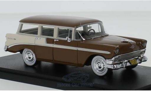 Chevrolet Bel Air 1/43 Esval Models Beauville brown/white 1956 diecast model cars