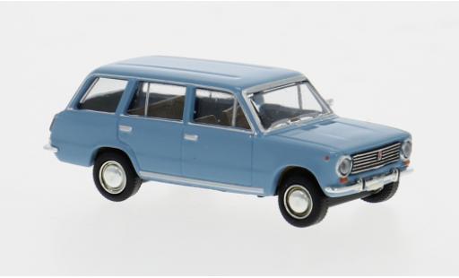 Fiat 124 1/87 Brekina Familiare blau 1966 1:87 diecast model cars