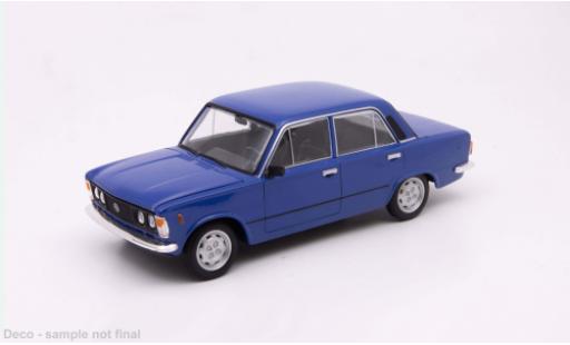 Diecast model cars Fiat 125 P blau 1/24 Welly