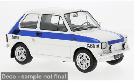Fiat 126 1/18 MCG weiss/blau 1972 1:18 diecast model cars