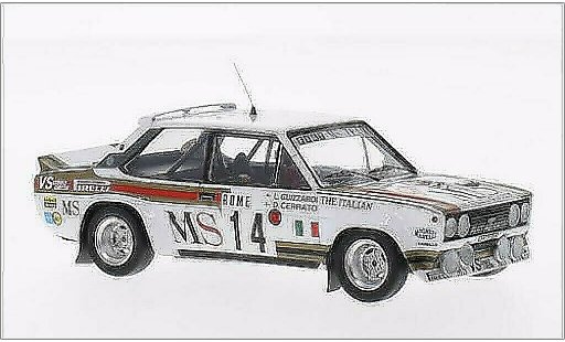 Fiat 131 Abarth 1/43 Trofeu No.14 MS Team MS Rally WM Rally Monte-Carlo 1981 /L.Guizzardi diecast model cars