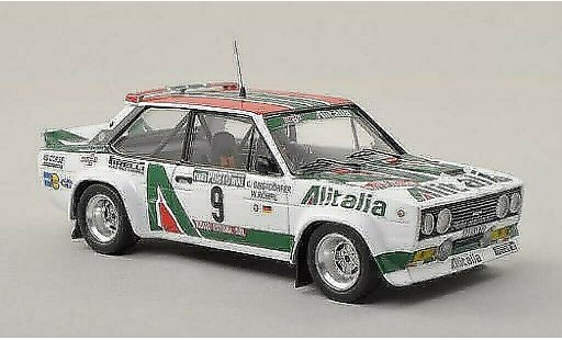 Fiat 131 Abarth 1/43 Trofeu No.9 Alitalia Rally Portugal 1978 /C.Geistdorfer diecast model cars