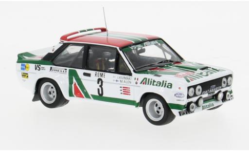 Fiat 131 1/43 IXO Abarth Rally Monte Carlo 1979 #3 M.Alen/I.Kivimaki 1:43 diecast model cars