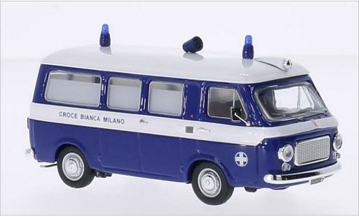 Fiat 238 Ambulanza 1/43 Rio Croce Bianca Milano 1973 diecast model cars