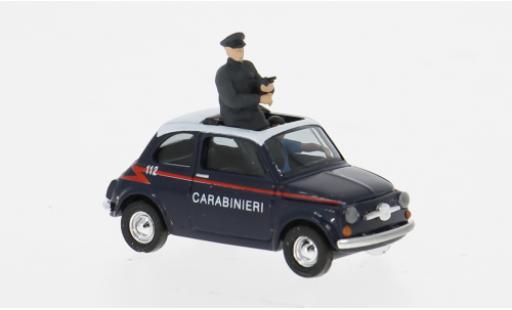 Diecast model cars Fiat 500 1965 Carabinieri (I) 1/87 Busch
