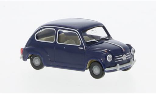 Fiat 600 1/87 Wiking blau 1955 1:87 diecast model cars