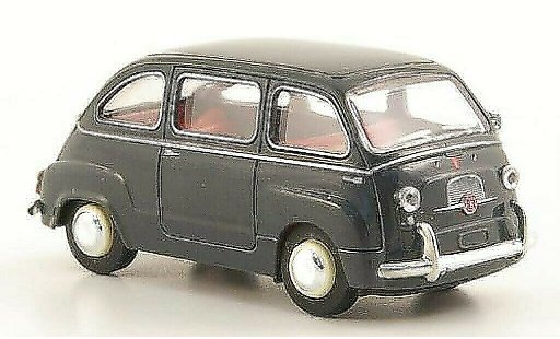 Fiat 600 Multipla 1/87 Brekina grey 1956 diecast model cars