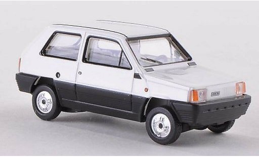 Fiat Panda 45 1/87 Herpa white diecast model cars