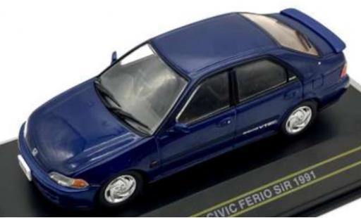 Diecast model cars Honda Civic 1/43 First 43 Models Ferio SiR blue RHD 1991 Honda Civic 1/43 First 43 Models Ferio SiR blue RHD 1991 diecast model cars