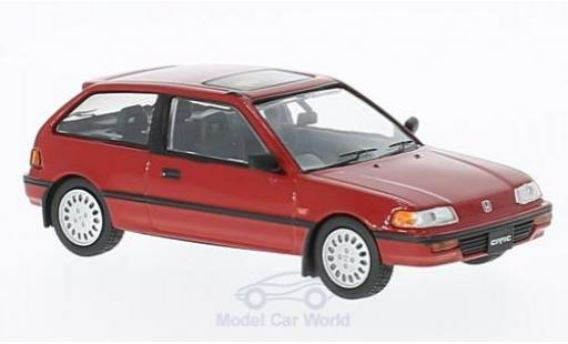 Diecast model cars Honda Civic 1/43 First 43 Models red RHD 1987 Honda Civic 1/43 First 43 Models red RHD 1987 diecast model cars