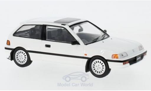 Diecast model cars Honda Civic 1/43 First 43 Models white RHD 1987 Honda Civic 1/43 First 43 Models white RHD 1987 diecast model cars