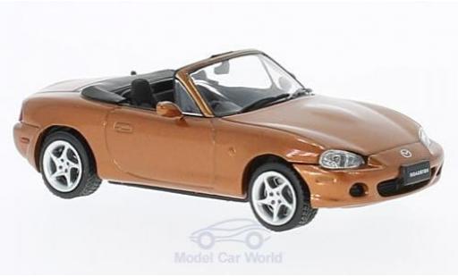 Diecast model cars Mazda MX 1/43 First 43 Models -5 Roadster metallic orange RHD 2001 Mazda MX 1/43 First 43 Models -5 Roadster metallic orange RHD 2001 diecast model cars