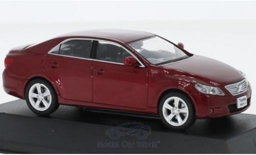 Diecast model cars Toyota Mark 1/43 First 43 Models -X metallic red RHD 2012 Toyota Mark 1/43 First 43 Models -X metallic red RHD 2012 diecast model cars