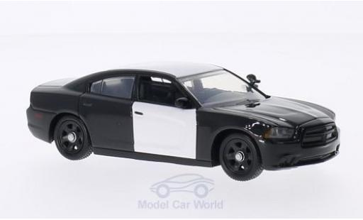 Diecast model cars Dodge Charger 1/43 First Response undekoriertes Polizeifahrzeug black/white 2012 mit Zubehör Dodge Charger 1/43 First Response undekoriertes Polizeifahrzeug black/white 2012 mit Zubehör diecast model cars