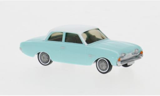 Ford 17M 1/87 Wiking blau/weiss 1960 1:87 diecast model cars