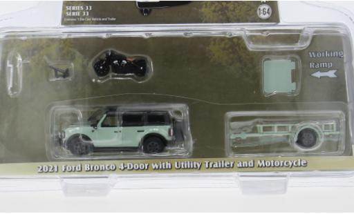 Ford Bronco 1/64 Greenlight grau 2021 1:64 diecast model cars