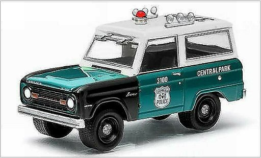 Ford Bronco Police 1/64 Greenlight NYPD - New York Department 1967 diecast model cars