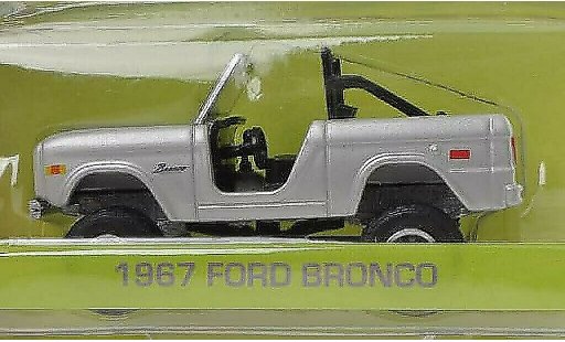Ford Bronco Wagon 1/64 Greenlight grey Zoolander 1967 diecast model cars