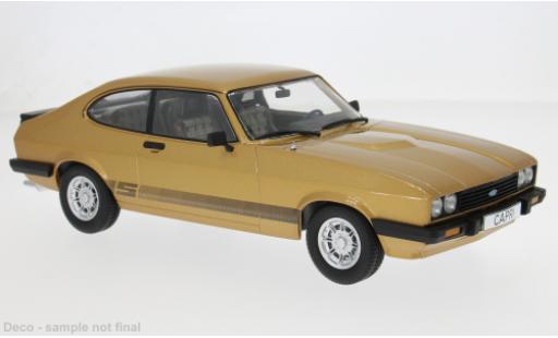 Ford Capri 1/18 MCG III gold 1978 1:18 diecast model cars
