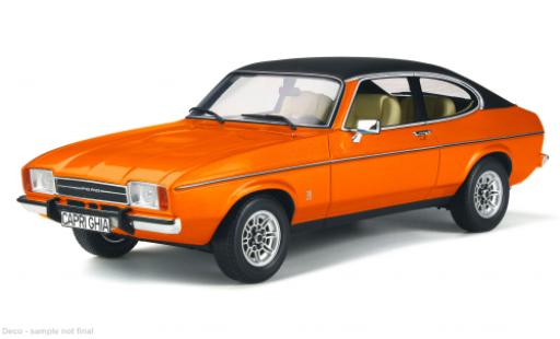 Ford Capri 1/18 Ottomobile MK II 3.0L V6 Ghia orange/schwarz 1974 1:18 diecast model cars