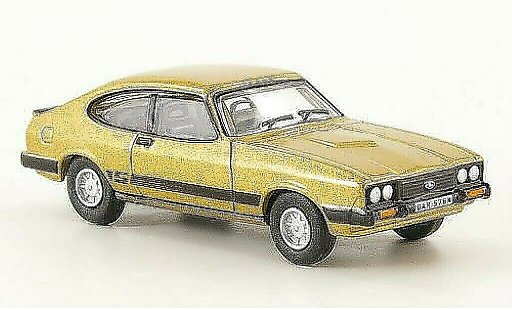 Ford Capri MK3 1/76 Oxford Mk III gold diecast model cars